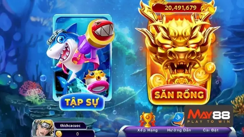 Bắn cá May88 hỗ trợ công nghệ RNG cực chuẩn, minh bạch