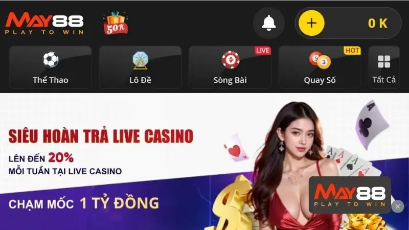 Hướng dẫn tải app May88 trên thiết bị iOS