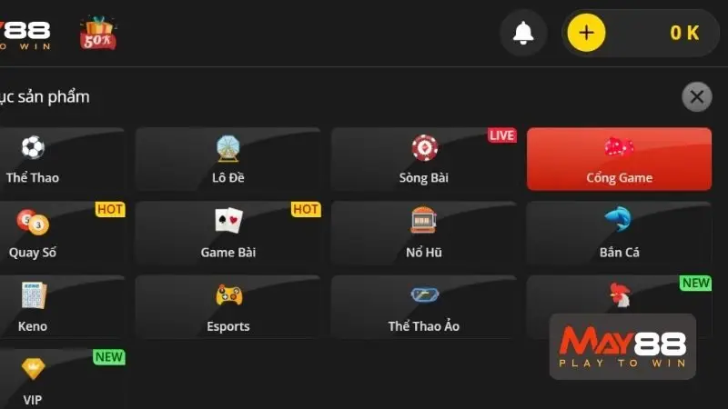 tải app May88