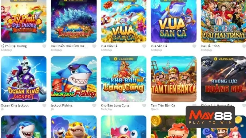 Trò chơi bắn cá cùng bạn ngắm nhìn đại dương bao la
